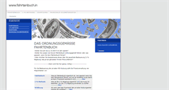 Desktop Screenshot of fahrtenbuch.in