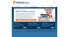 Desktop Screenshot of fahrtenbuch.de