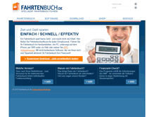 Tablet Screenshot of fahrtenbuch.de